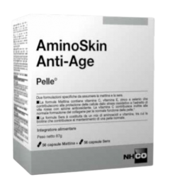 Una Confezione di NHCO AminoSkin Antiage Integratore per Pelle 112 Capsule Una Confezione di NHCO AminoSkin Antiage Integratore per Pelle 112 Capsule