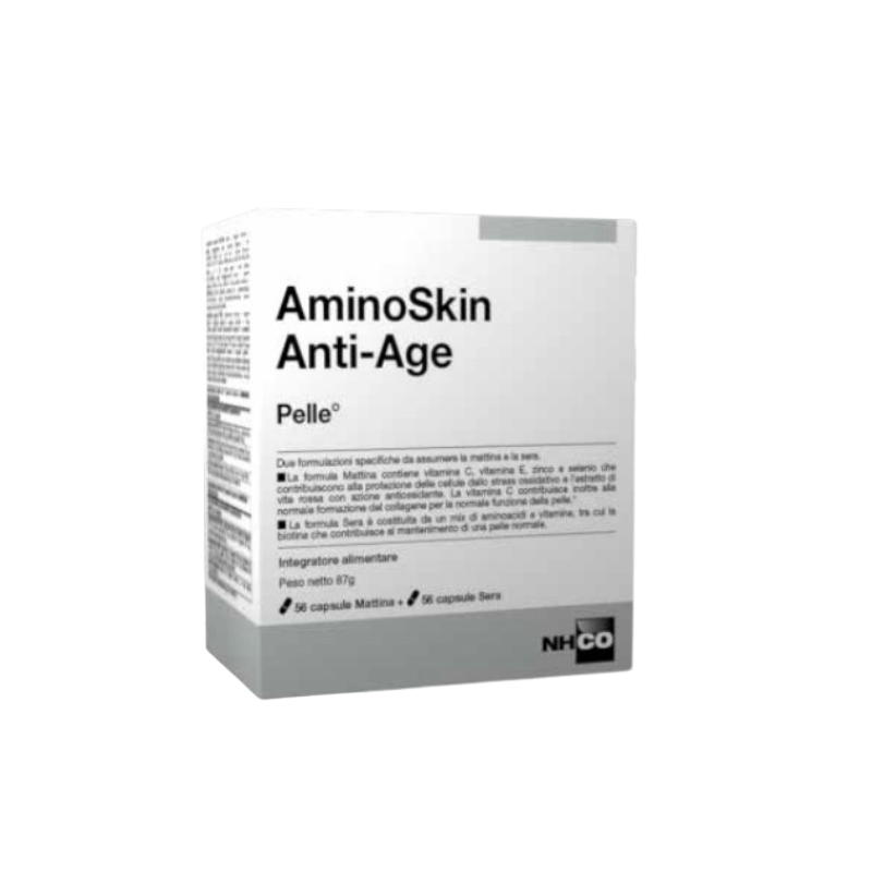 Una Confezione di NHCO AminoSkin Antiage Integratore per Pelle 112 Capsule