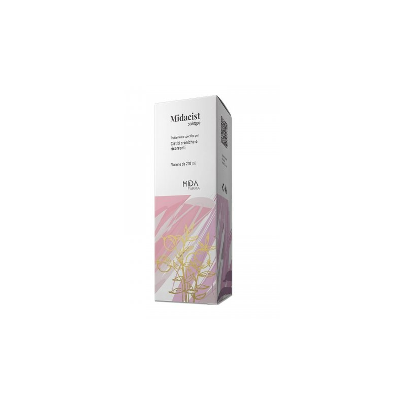 Midacist Sciroppo Integratore per Cistite 200ml Midacist Sciroppo Integratore per Cistite 200ml
