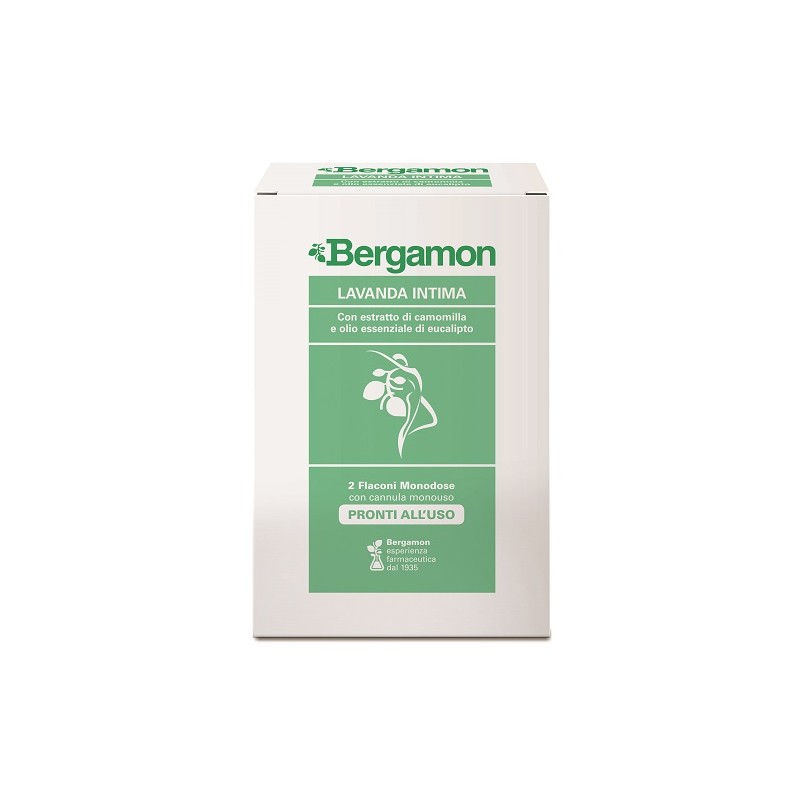 Bergamon Lavanda Intima per Detersione Intima 2 Flaconi Monodose da 133 ml Bergamon Lavanda Intima per Detersione Intima 2 Flaconi Monodose da 133 ml