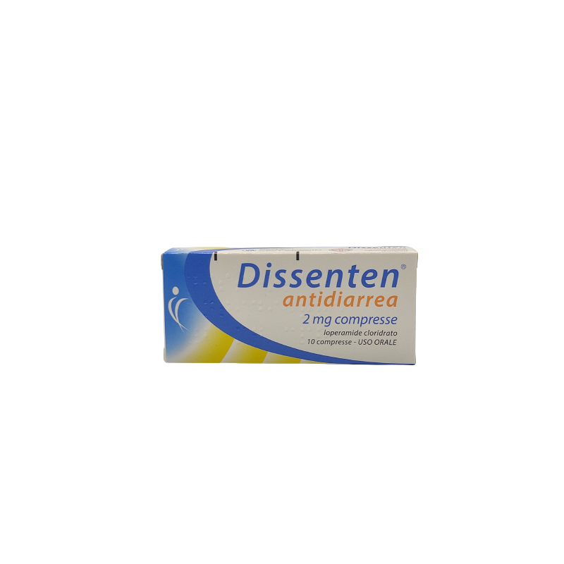 Dissenten Antidiarrea 2mg 10 Compresse