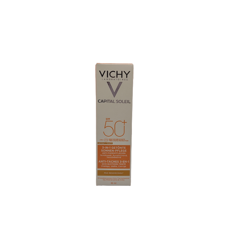 Vichy Ideal Soleil Crema Anti-Macchie Colorato Protezione 50+ 50ml