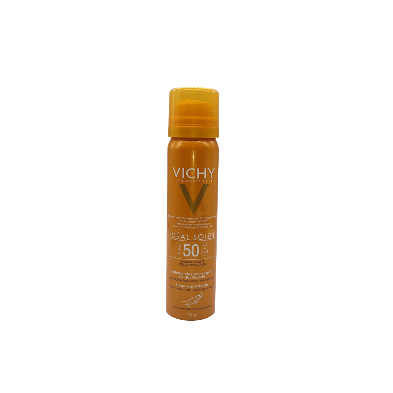 Vichy Ideal Soleil Solare Spray Viso Invisibile SPF50 75ml