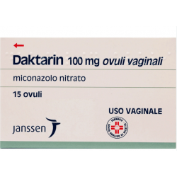 Daktarin 15 Ovuli Vaginali Antimicotici 100 mg Daktarin 15 Ovuli Vaginali Antimicotici 100 mg