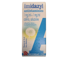 Imidazyl Antistaminico Collirio 10 ml per Occhi Irritati ed Allergie
