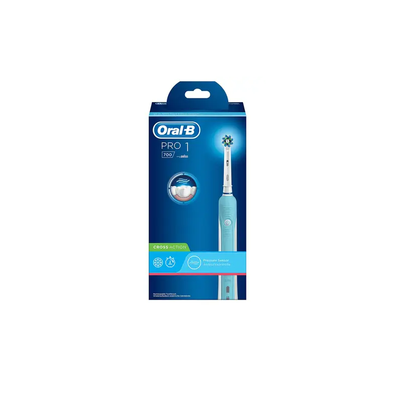OralB Pro1 700 Spazzolino Elettrico Ricaricabile 1 Pezzo