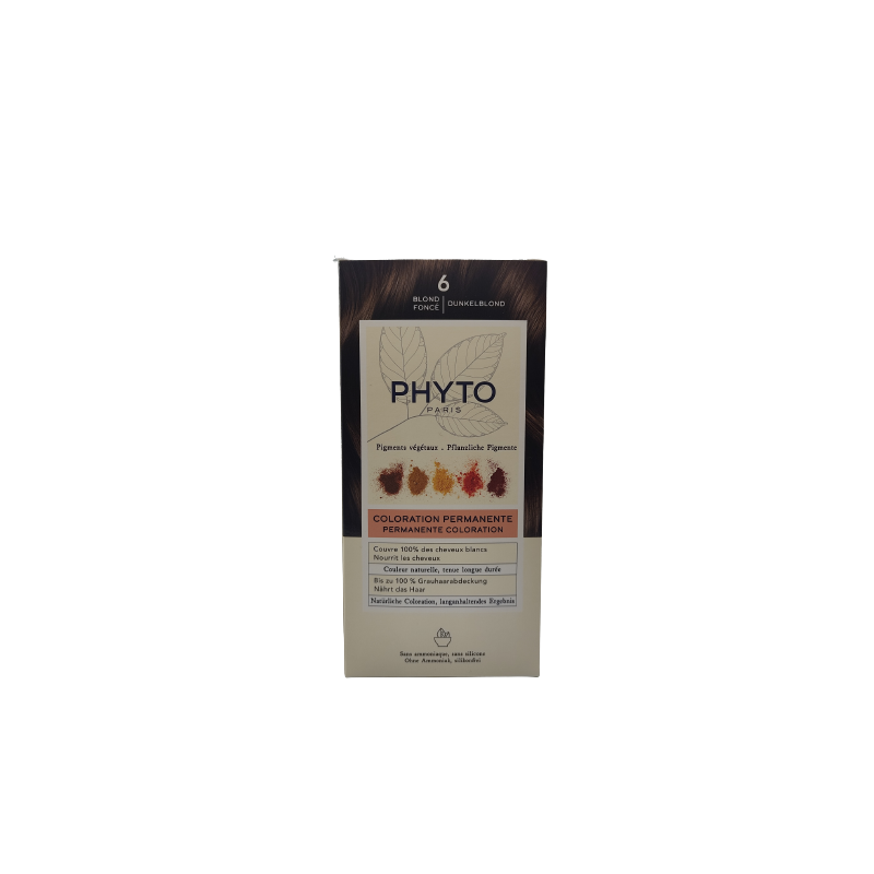 PhytoColor Tinta Capelli Color Kit 6 Biondo Scuro 1 Confezione