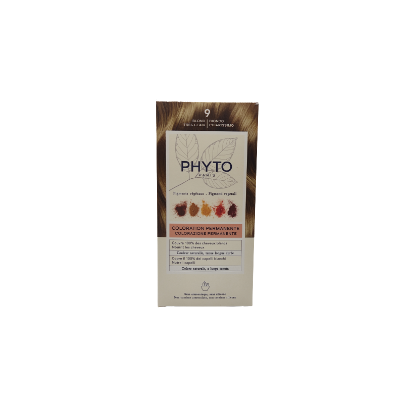 PhytoColor Tinta Capelli Color Kit 9 Biondo Chiarissimo 1 Confezione