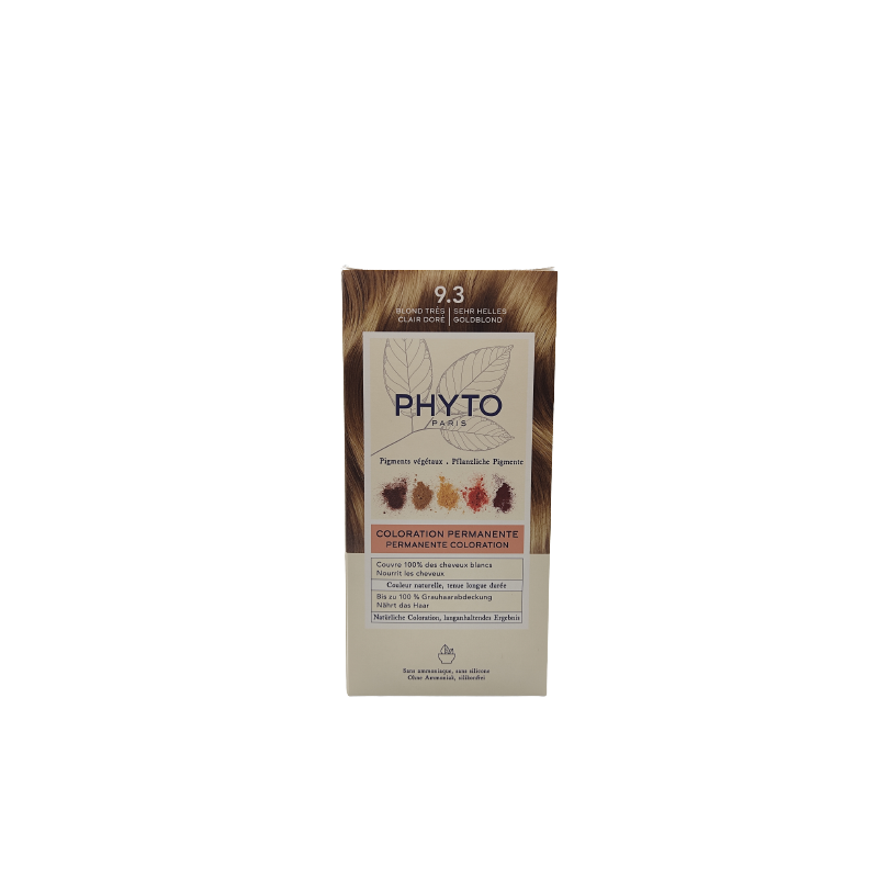 PhytoColor Tinta Capelli Color Kit 9,3 Biondo Chiaro Dorato 1 Confezione