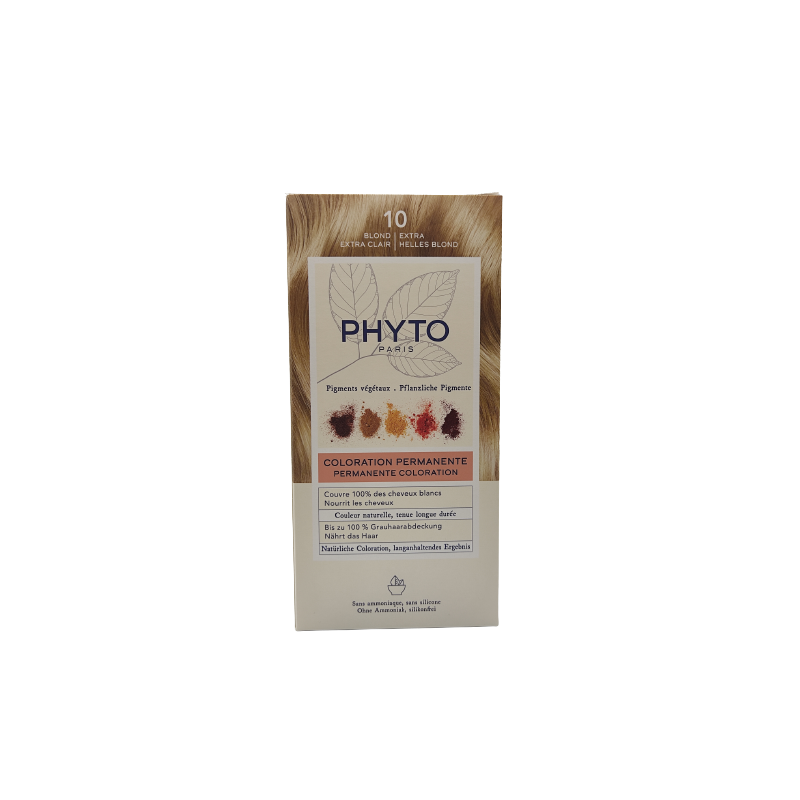 PhytoColor Tinta Capelli Color Kit 10 Biondo Chiaro Extra 1 Confezione