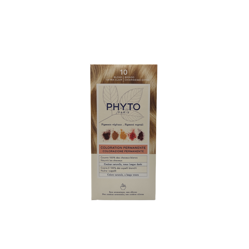 PhytoColor Tinta Capelli Color Kit 10 Biondo Chiaro Extra 1 Confezione