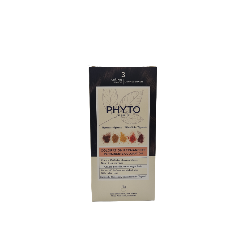 PhytoColor Tinta Capelli Color Kit 3 Castano Scuro 1 Confezione