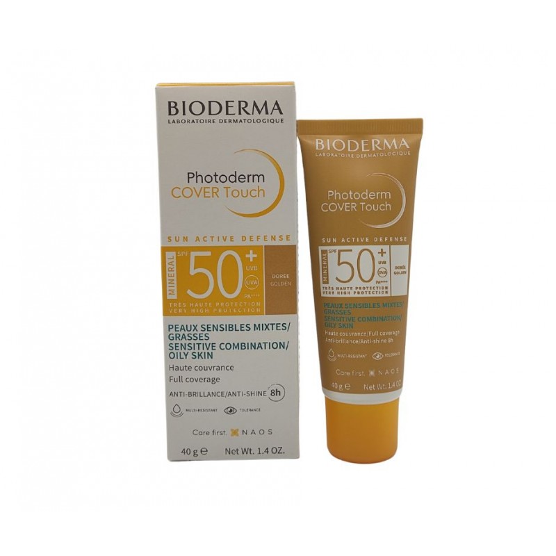 Photoderm Solari Mineral Cover Touch Crema Solare Colorazione Dorata SPF50+ 40ml Photoderm Solari Mineral Cover Touch Crema Solare Colorazione Dorata SPF50+ 40ml