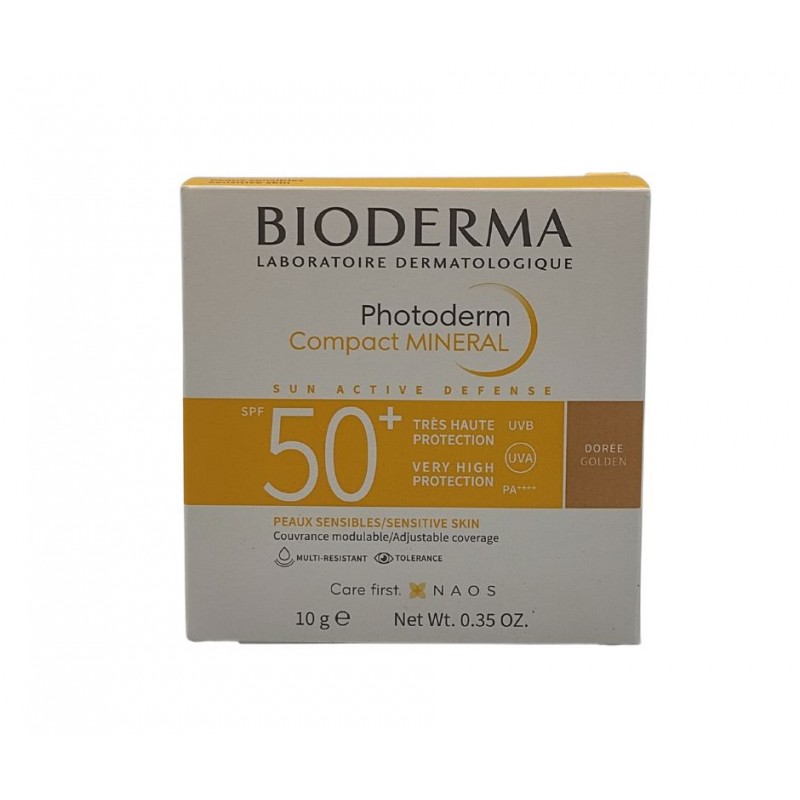Photoderm Solari Compact Mineral Fondotinta Colorazione Dorata SPF50+ 10g Photoderm Solari Compact Mineral Fondotinta Colorazione Dorata SPF50+ 10g