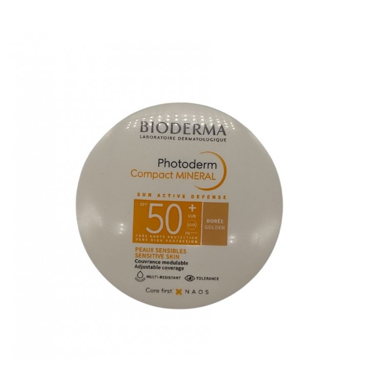 Photoderm Solari Compact Mineral Fondotinta Colorazione Dorata SPF50+ 10g Photoderm Solari Compact Mineral Fondotinta Colorazione Dorata SPF50+ 10g