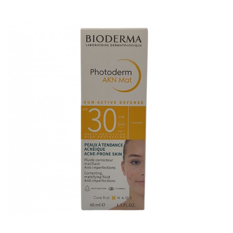 Bioderma Photoderm Akn Mat SFP 30 Crema Solare 40ml Bioderma Photoderm Akn Mat SFP 30 Crema Solare 40ml