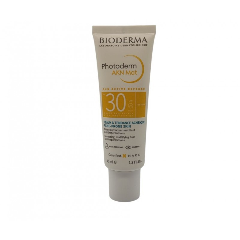 Bioderma Photoderm Akn Mat SFP 30 Crema Solare 40ml Bioderma Photoderm Akn Mat SFP 30 Crema Solare 40ml