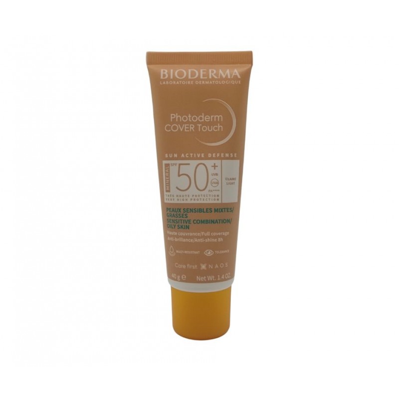 Photoderm Solari Mineral Cover Touch Crema Solare Colorazione Chiara SPF50+ 40ml Photoderm Solari Mineral Cover Touch Crema Solare Colorazione Chiara SPF50+ 40ml