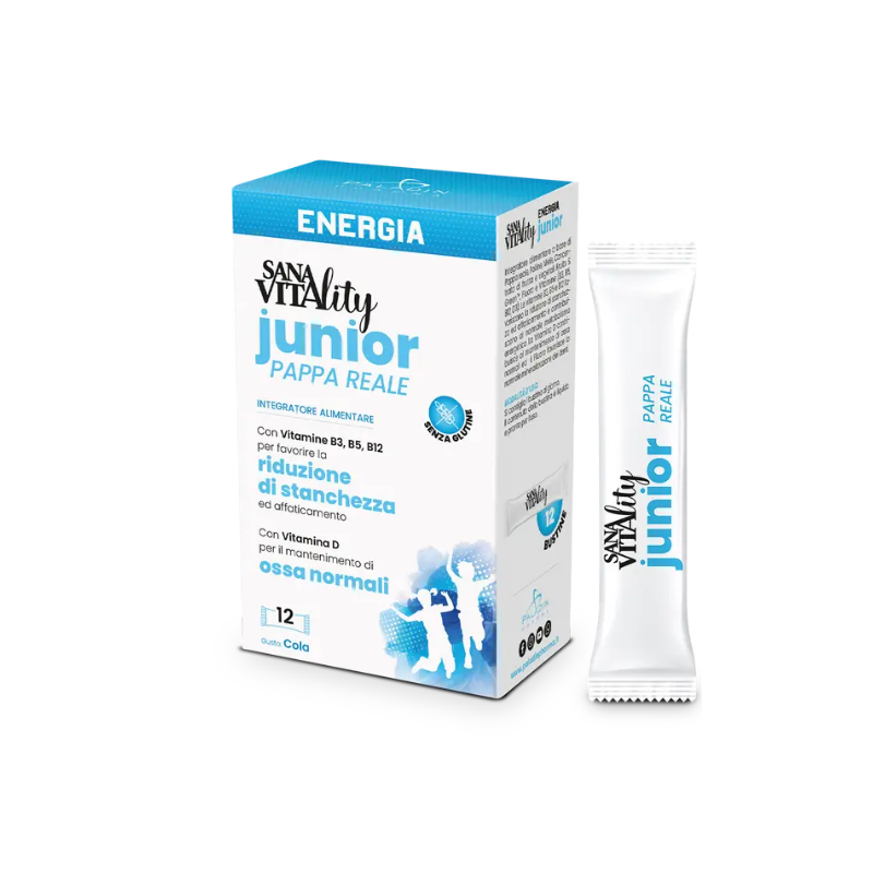 Sana Vitality Energia Junior Ricostituente 12 Stickpack Sana Vitality Energia Junior Ricostituente 12 Stickpack