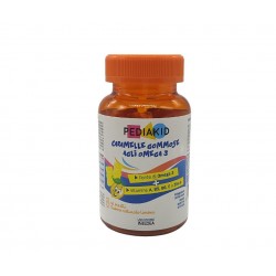 Pediakid Omega 3 Limone Crescita Bambini 60 Caramelle Gommose