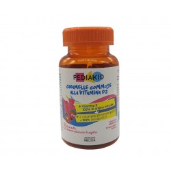 Pediakid Caramelle Gommose Fragola Bambini Vitamina D3 60 Caramelle