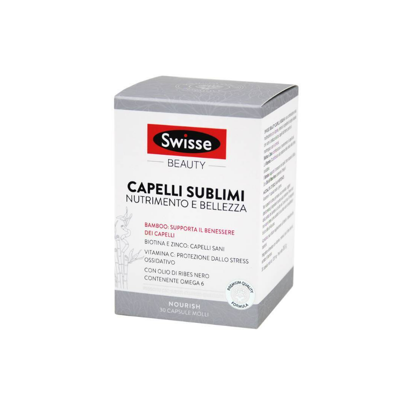 Swisse Beauty Capelli Sublimi Integratore 30 Capsule Molli