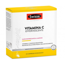 Swisse Vitamina C Effervescente per Difese Immunitarie 20 Compresse Effervescenti