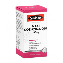Swisse Maxi Coenzima Q10 Integratore Antiossidante 30 Capsule