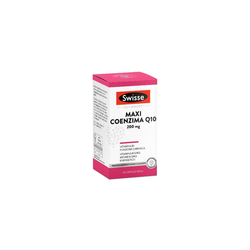 Swisse Maxi Coenzima Q10 Integratore Antiossidante 30 Capsule