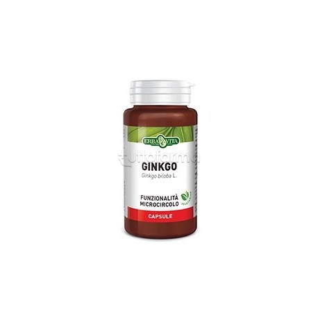 Erba Vita Ginkgo Integratore per Circolazione e Memoria 60 Capsule Erba Vita Ginkgo Integratore per Circolazione e Memoria 60 Capsule