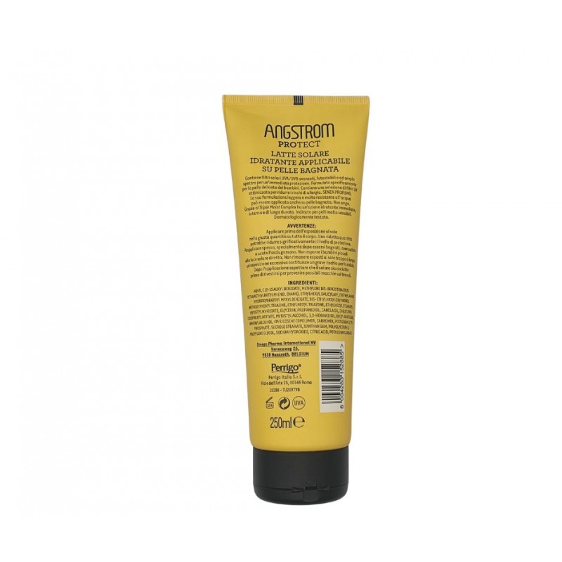 Angstrom Protect Kids Latte Solare Idratante Pelle Bagnata SPF 50+ 250ml Angstrom Protect Kids Latte Solare Idratante Pelle Bagnata SPF 50+ 250ml