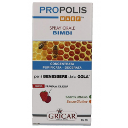 Gricar Chemical Propoli Spray Orale Bimbi 15ml Gricar Chemical Propoli Spray Orale Bimbi 15ml
