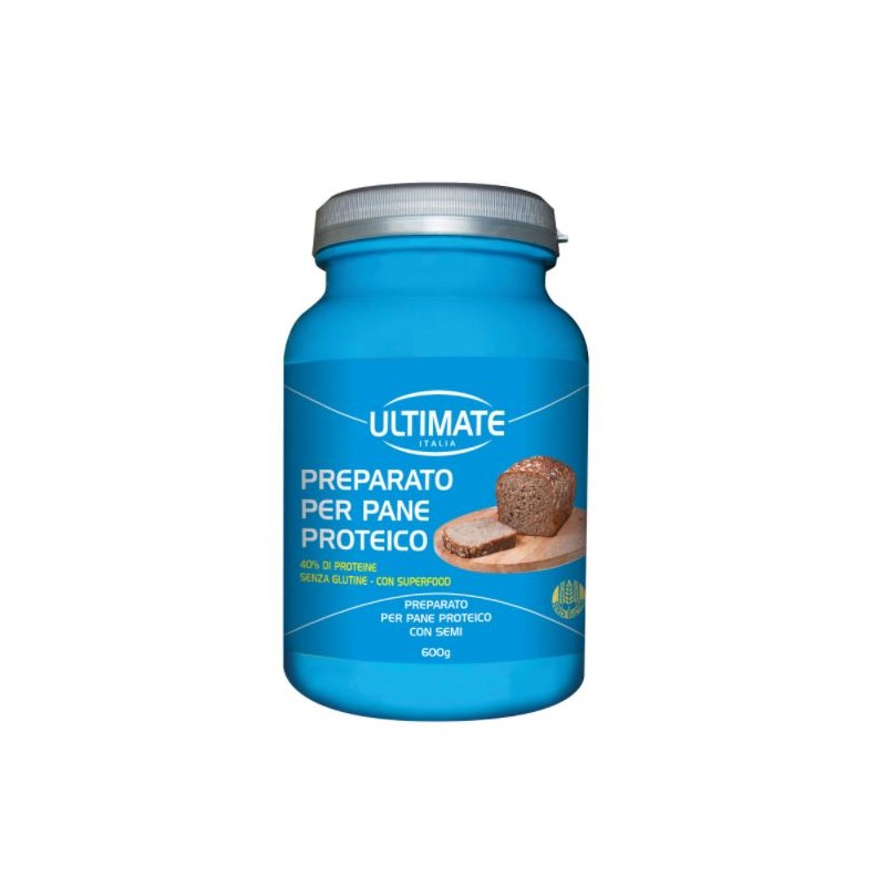 Ultimate Preparato per Pane Proteico con Semi per Dieta Proteica 600 g Ultimate Preparato per Pane Proteico con Semi per Dieta Proteica 600 g