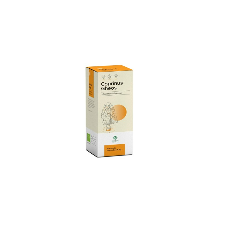 Gheos Coprinus Integratore per Difese Immunitarie 90 Capsule Gheos Coprinus Integratore per Difese Immunitarie 90 Capsule