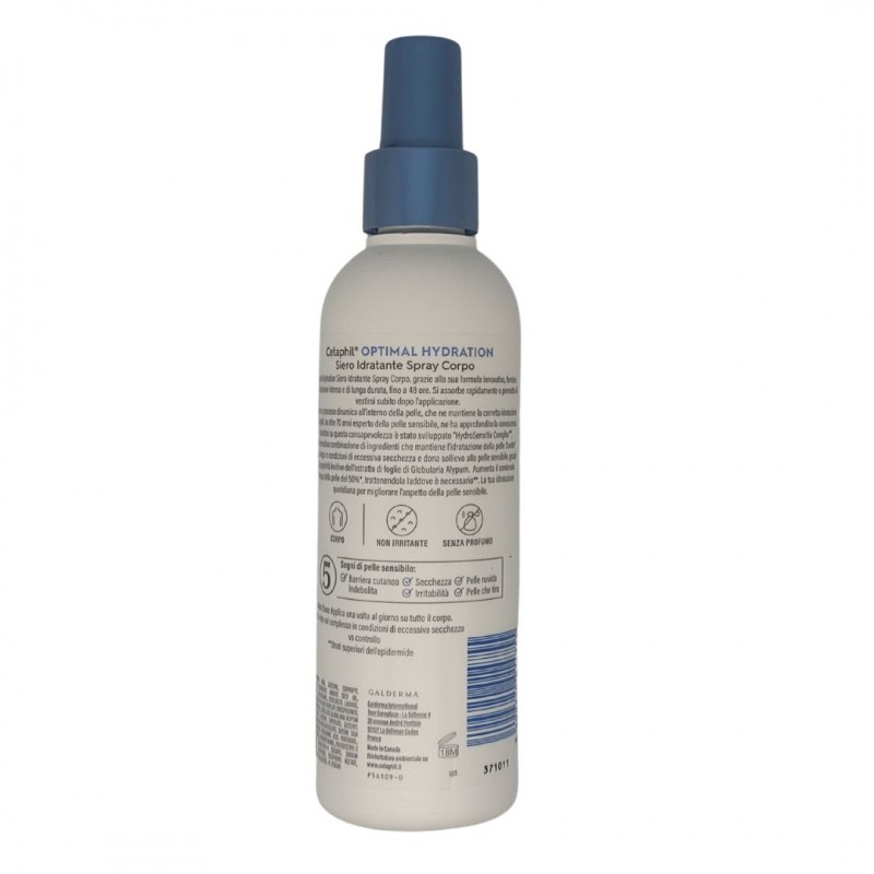 Cetaphil Optima Hydration Siero Idratante Spray Corpo 207ml