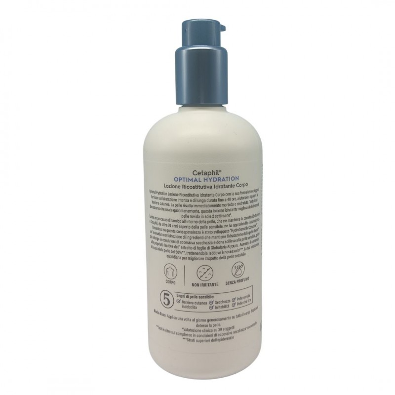 Cetaphil Optima Hydration Lozione Idratante Corpo 473ml Cetaphil Optima Hydration Lozione Idratante Corpo 473ml