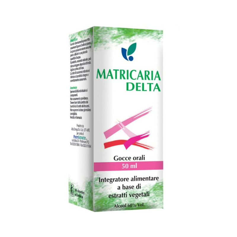Matricaria Delta Integratore per Disturbi dello Stomaco 50ml Matricaria Delta Integratore per Disturbi dello Stomaco 50ml