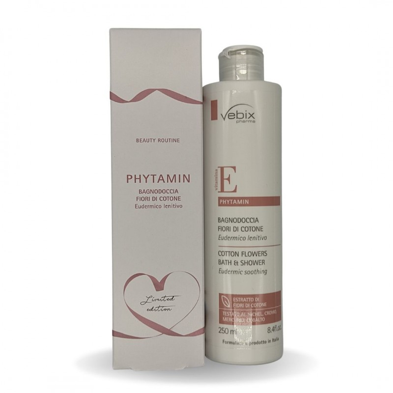 Phytamin Active Bagnodoccia Lenitivo Fiori di Cotone 250ml Phytamin Active Bagnodoccia Lenitivo Fiori di Cotone 250ml