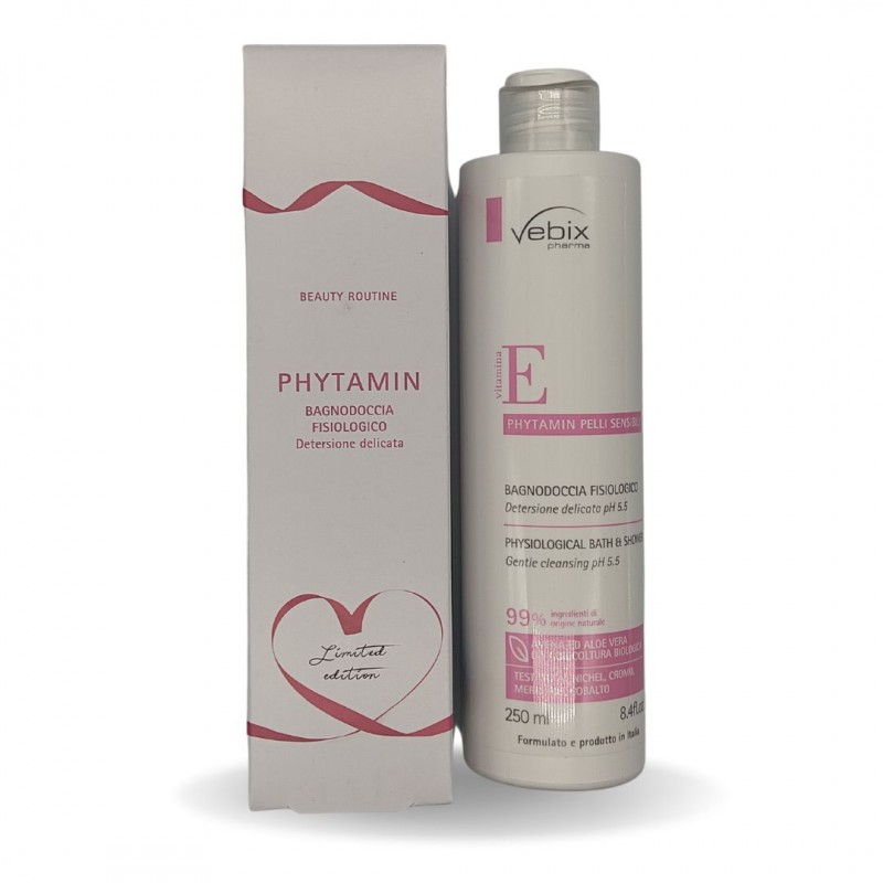 Vebix Phytamin Active Bagnodoccia Fisiologico Delicato 250ml Vebix Phytamin Active Bagnodoccia Fisiologico Delicato 250ml