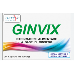 Ginvix Integratore per Sistema Nervoso 30 Capsule Ginvix Integratore per Sistema Nervoso 30 Capsule