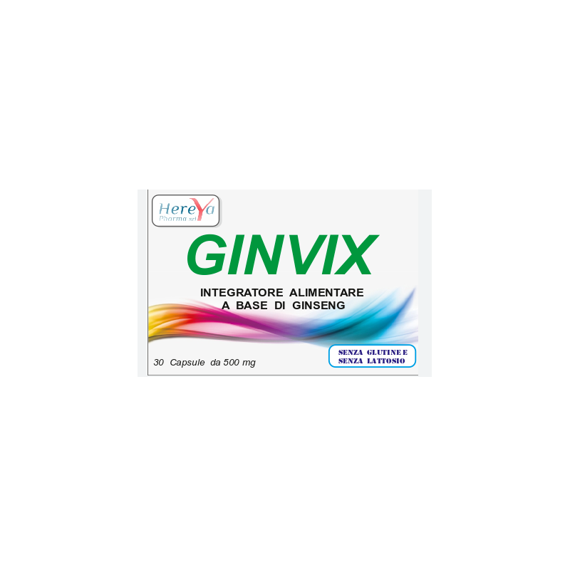 Ginvix Integratore per Sistema Nervoso 30 Capsule