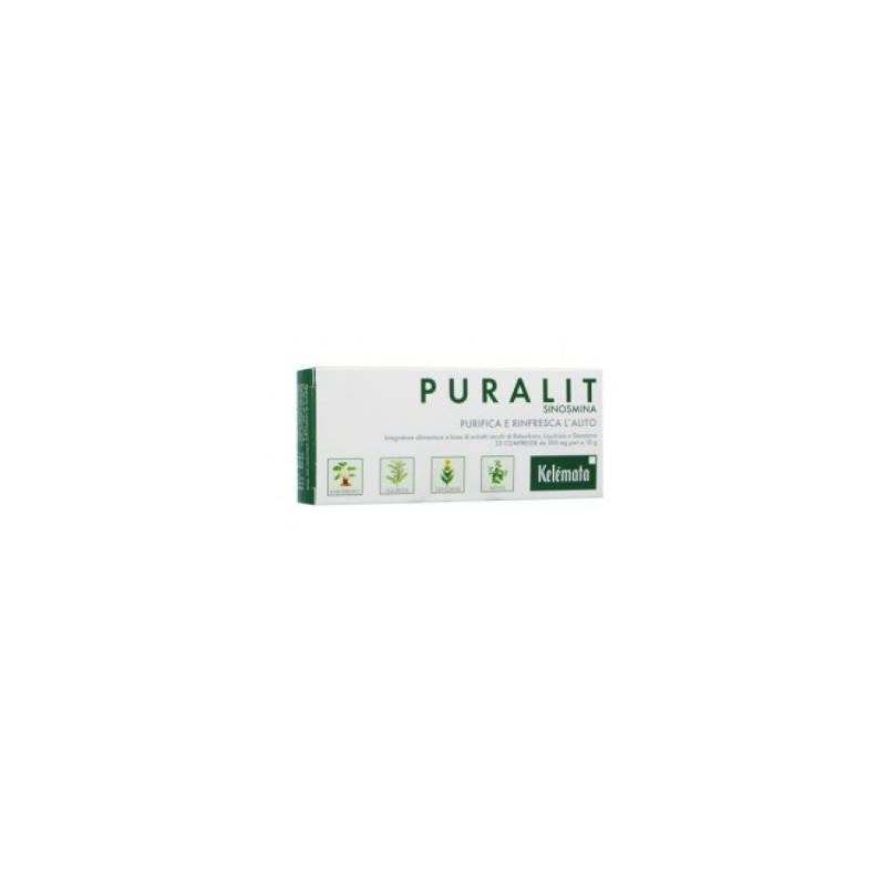 Puralit Deodorante Integratore per Alito 20 Compresse Puralit Deodorante Integratore per Alito 20 Compresse