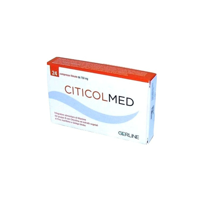 Citicolmed Integratore per Benessere Mentale 24 Compresse