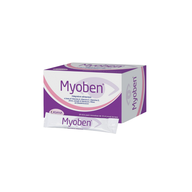 Myoben Integratore per la Vista 20 Stick