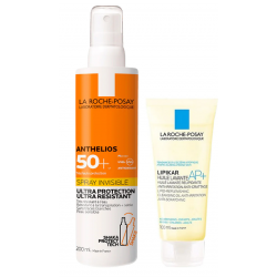 La Roche-Posay Anthelios Spray Solare Invisibile SPF50+ 200ml + Lipikar Olio Lavante 100ml La Roche-Posay Anthelios Spray Solare Invisibile SPF50+ 200ml + Lipikar Olio Lavante 100ml