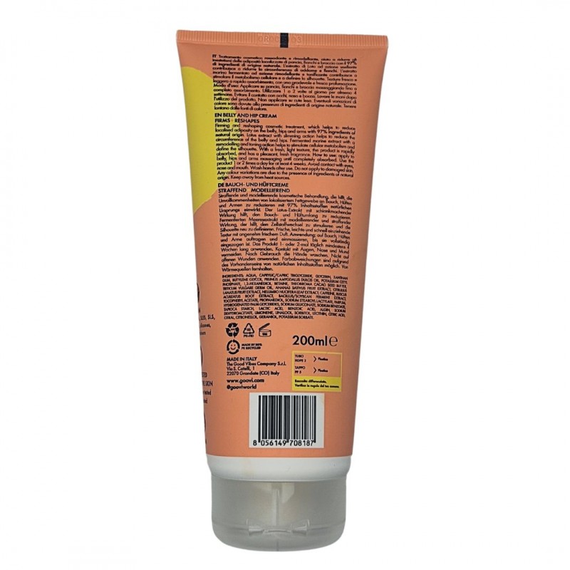 Goovi Shape Your Belly Crema Pancia e Fianchi 200ml Goovi Shape Your Belly Crema Pancia e Fianchi 200ml