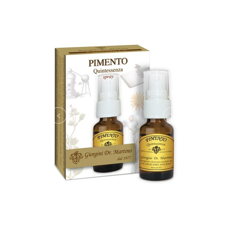 Dr Giorgini Pimento Quintessenza Integratore per Gonfiore Spray 15ml