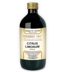 Dr Giorgini Gemmo 10+ Limone Integratore Drenante 500ml Dr Giorgini Gemmo 10+ Limone Integratore Drenante 500ml