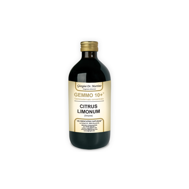 Dr Giorgini Gemmo 10+ Limone Integratore Drenante 500ml