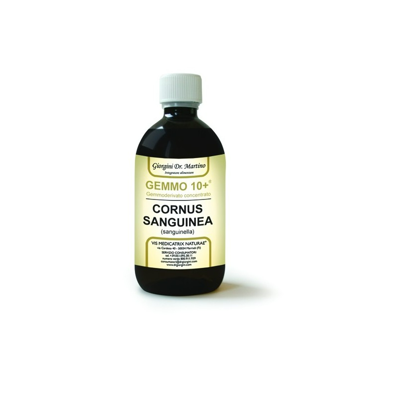 Dr Giorgini Gemmo 10+ Sanguinella Integratore per Vie Respiratorie 500ml